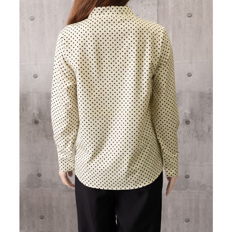 ドット柄ブラウス水玉 カジュアルきれいめ 大人可愛いとろみブラウス | SUNSHINE CLOSET | 詳細画像25 