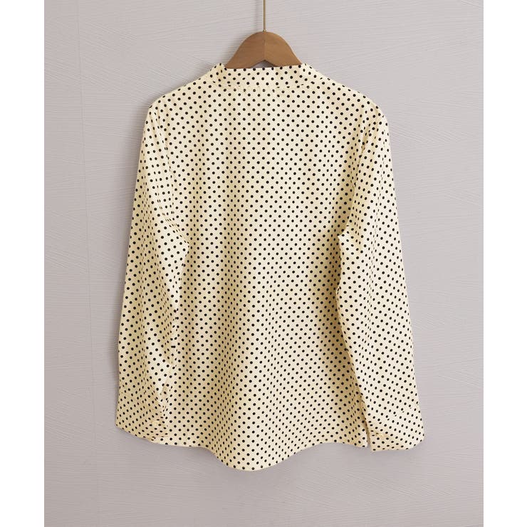 ドット柄ブラウス水玉 カジュアルきれいめ 大人可愛いとろみブラウス | SUNSHINE CLOSET | 詳細画像28 