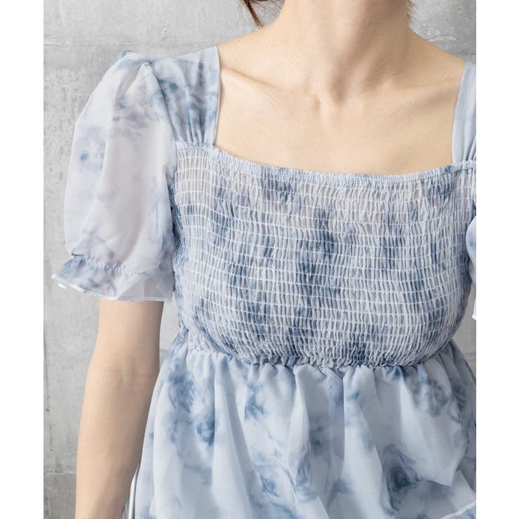 ティアードロングワンピースレディース夏服 | SUNSHINE CLOSET | 詳細画像14 