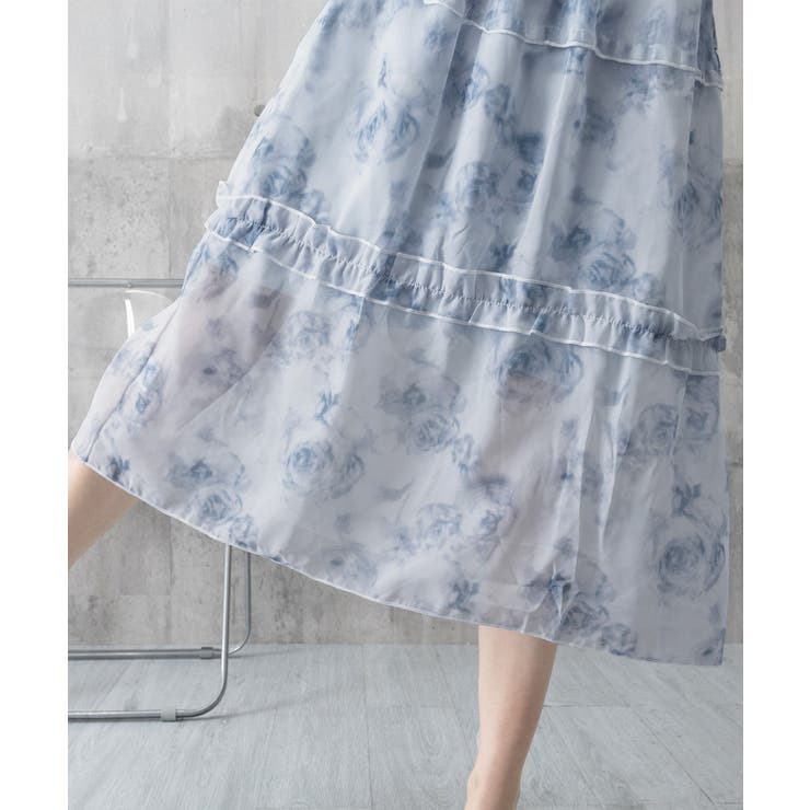 ティアードロングワンピースレディース夏服 | SUNSHINE CLOSET | 詳細画像18 