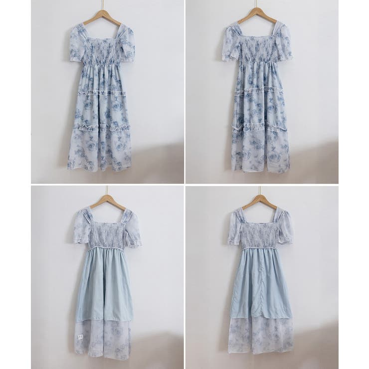 ティアードロングワンピースレディース夏服 | SUNSHINE CLOSET | 詳細画像20 