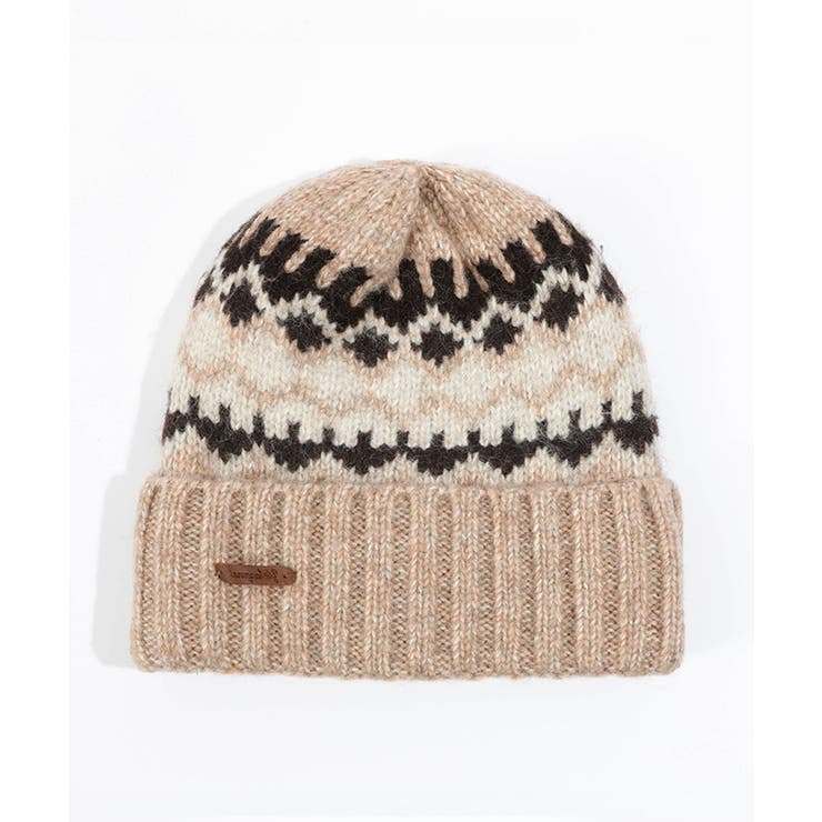 フェアアイル柄ニット帽防寒ニットキャップ | SUNSHINE CLOSET | 詳細画像13 