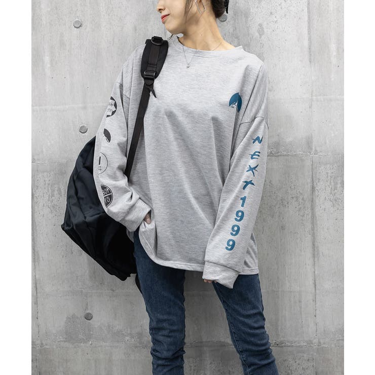 ロゴトレーナー 韓国風 ビッグシルエット | SUNSHINE CLOSET | 詳細画像17 