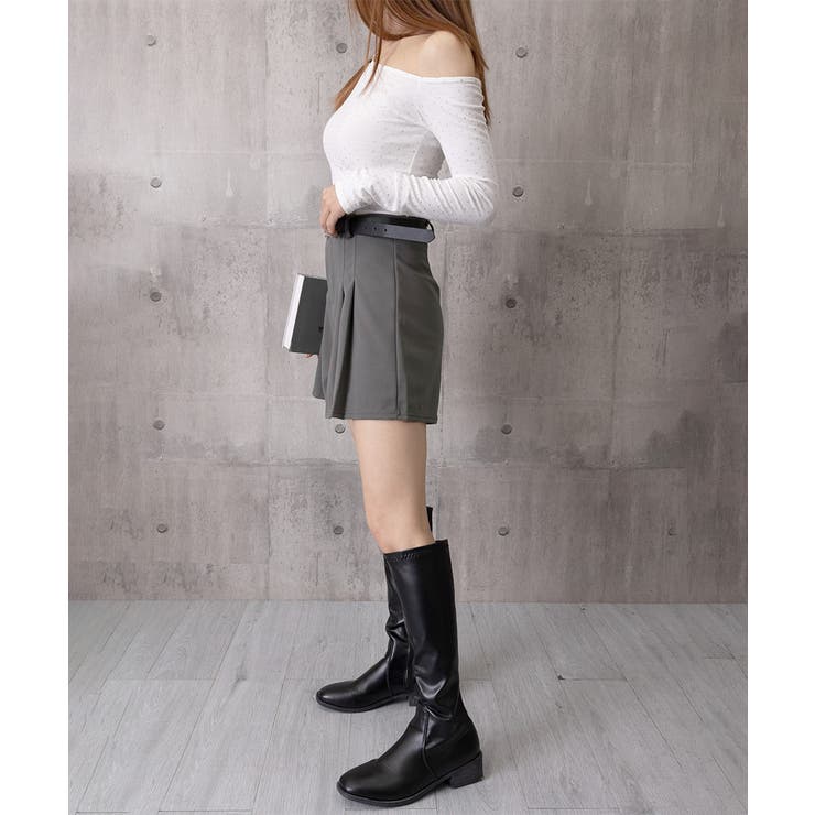 ハイウエストキュロット 美脚脚長短パン 大人可愛い | SUNSHINE CLOSET | 詳細画像15 