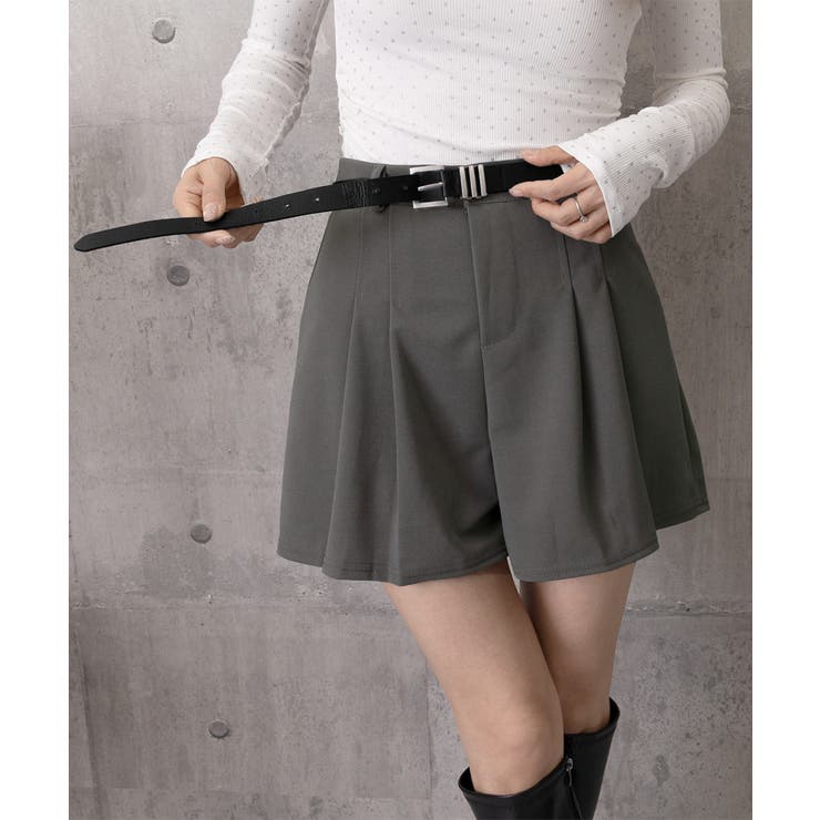 ハイウエストキュロット 美脚脚長短パン 大人可愛い | SUNSHINE CLOSET | 詳細画像17 