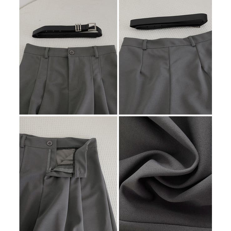 ハイウエストキュロット 美脚脚長短パン 大人可愛い | SUNSHINE CLOSET | 詳細画像21 