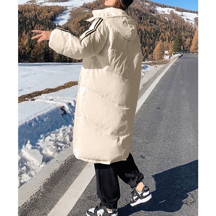 中綿ダウンコートレディースアウター韓国風 | SUNSHINE CLOSET | 詳細画像13