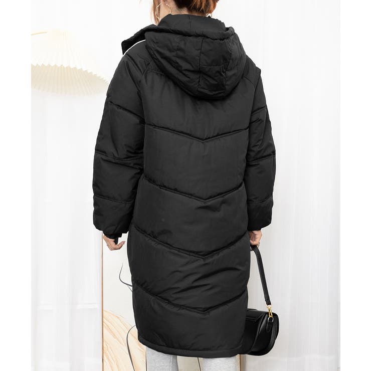 中綿ダウンコートレディースアウター韓国風 | SUNSHINE CLOSET | 詳細画像20