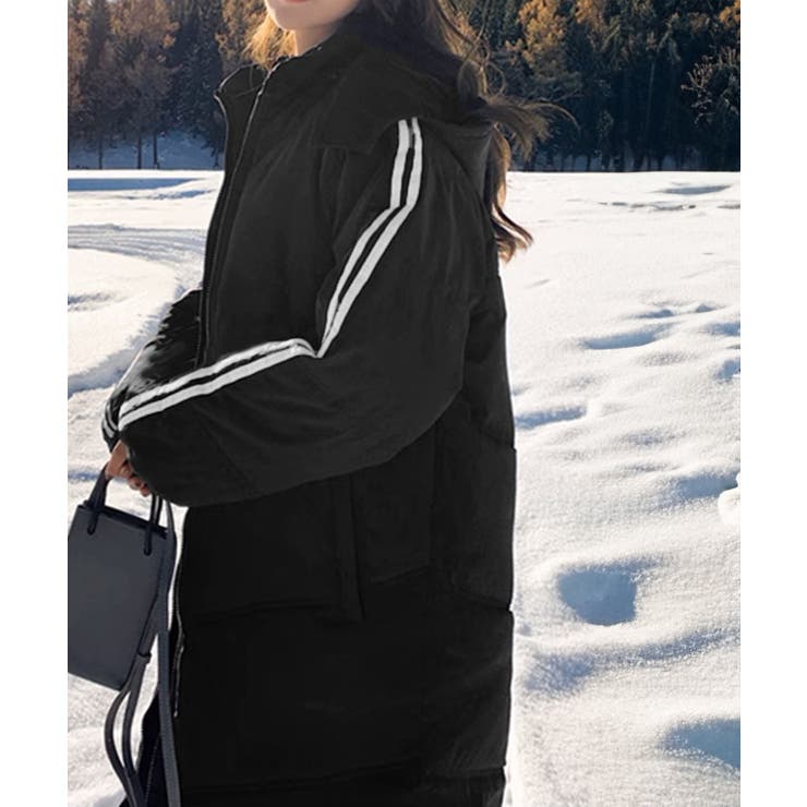 中綿ダウンコートレディースアウター韓国風 | SUNSHINE CLOSET | 詳細画像4