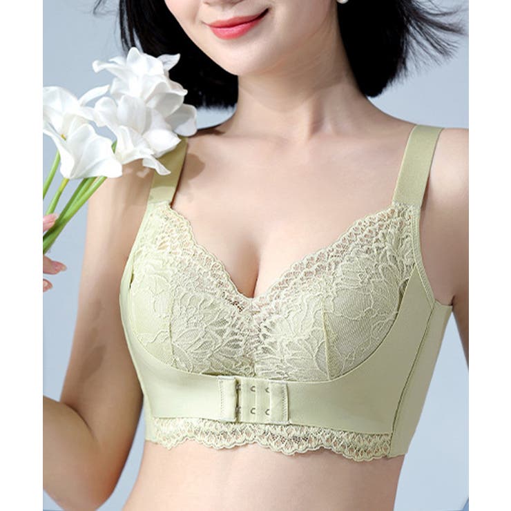 レースブラジャーノンワイヤー下着昼夜兼用 | SUNSHINE CLOSET | 詳細画像4 