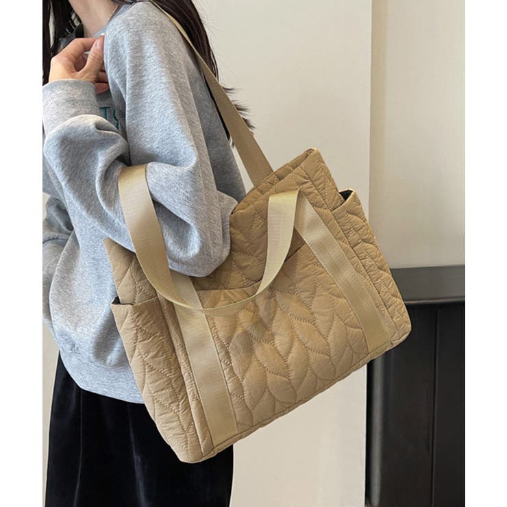 キルティングトートバッグ 韓国風鞄 軽量 | SUNSHINE CLOSET | 詳細画像1 