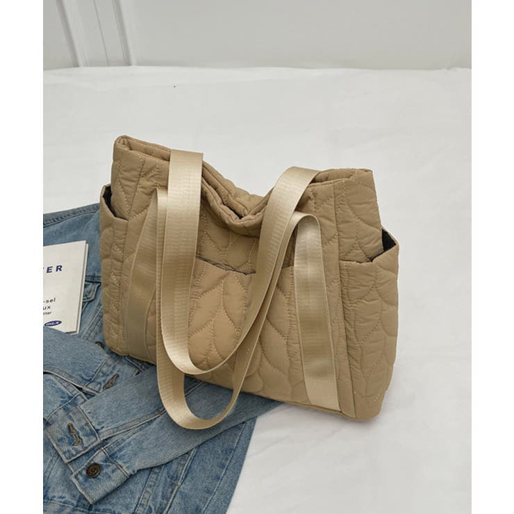 キルティングトートバッグ 韓国風鞄 軽量 | SUNSHINE CLOSET | 詳細画像12 