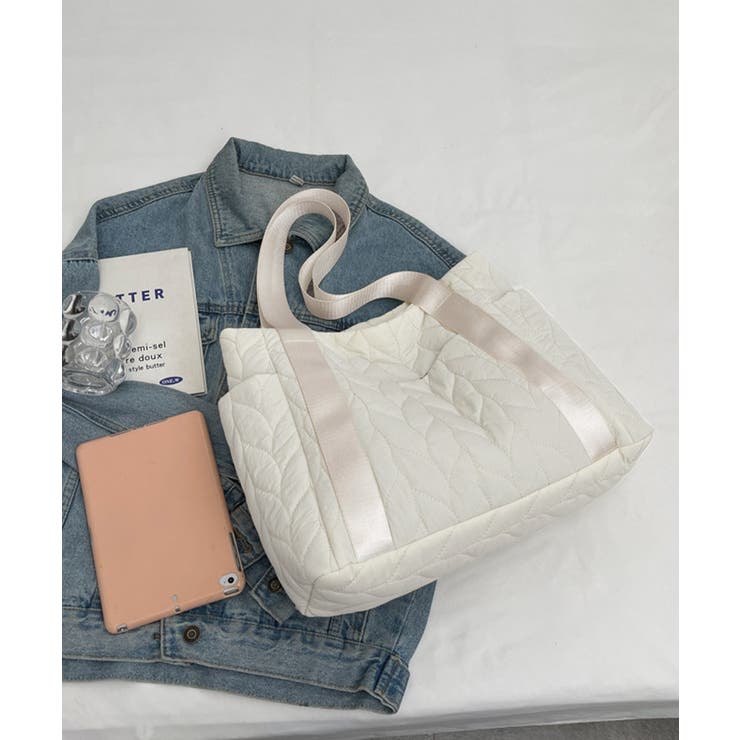 キルティングトートバッグ 韓国風鞄 軽量 | SUNSHINE CLOSET | 詳細画像20 