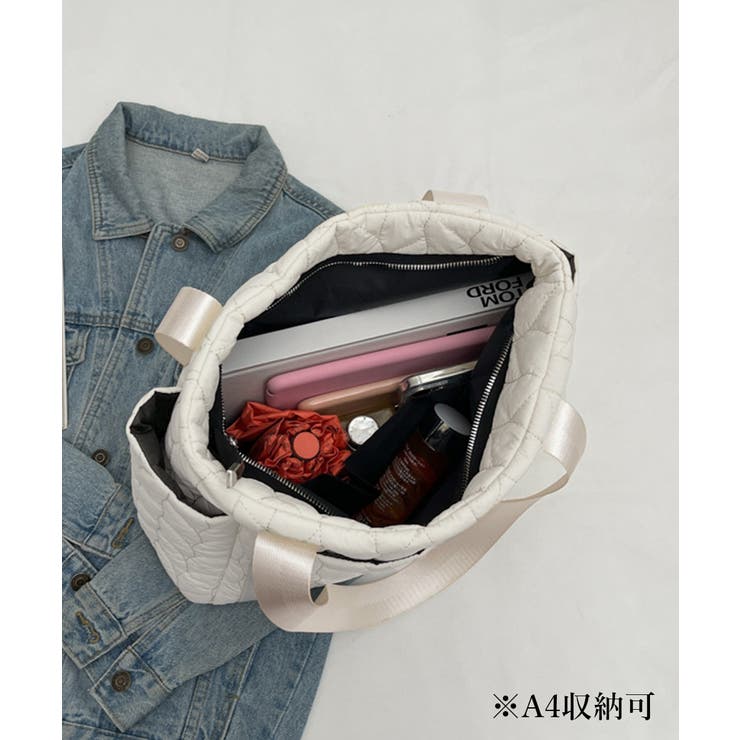 キルティングトートバッグ 韓国風鞄 軽量 | SUNSHINE CLOSET | 詳細画像9 