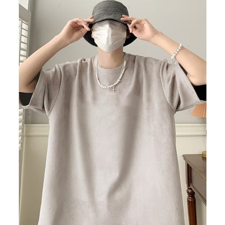 メンズtシャツ 半袖 スエード調Tシャツ | SUNSHINE CLOSET | 詳細画像5 