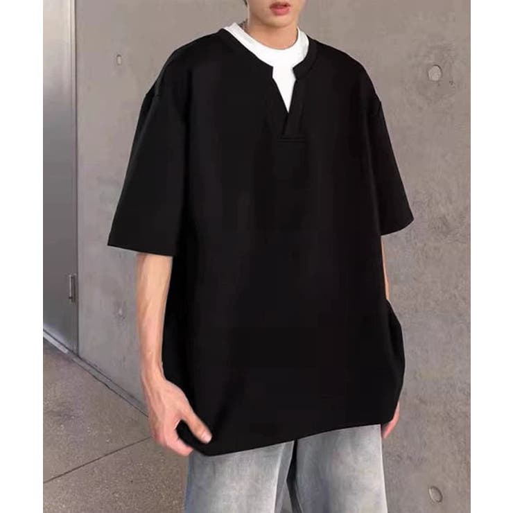 半袖Tシャツ メンズ 重ね着風カットソー | SUNSHINE CLOSET | 詳細画像11 