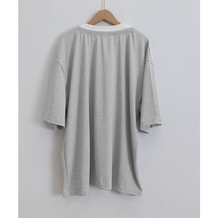 半袖Tシャツ メンズ 重ね着風カットソー | SUNSHINE CLOSET | 詳細画像24 