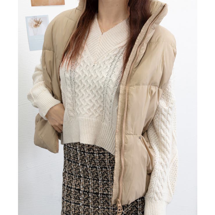 ケーブル編みニットトップス バックリボン | SUNSHINE CLOSET | 詳細画像13 