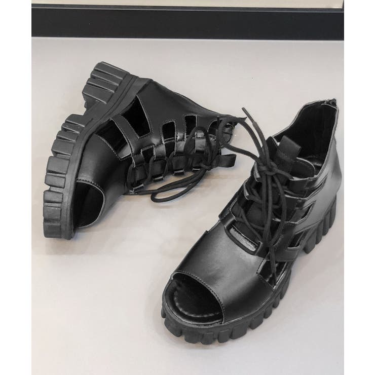 厚底グラディエーターサンダル レディース | SUNSHINE CLOSET | 詳細画像12 