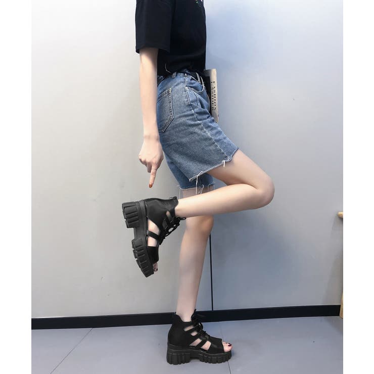 厚底グラディエーターサンダル レディース | SUNSHINE CLOSET | 詳細画像7 