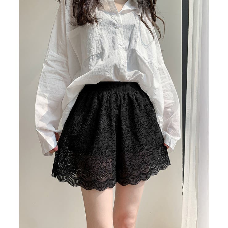 花柄レース ペチコートパンツ レディース | SUNSHINE CLOSET | 詳細画像10 