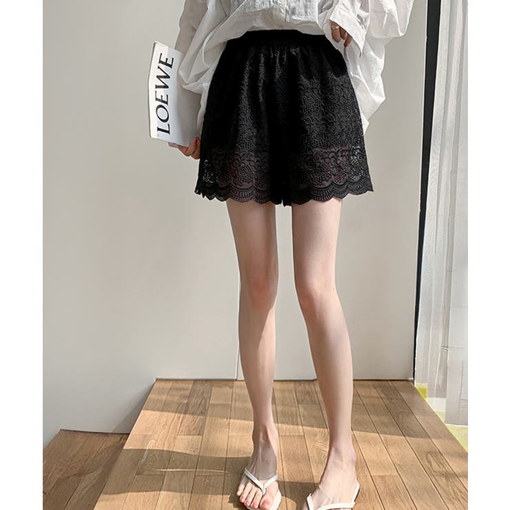 花柄レース ペチコートパンツ レディース | SUNSHINE CLOSET | 詳細画像12 