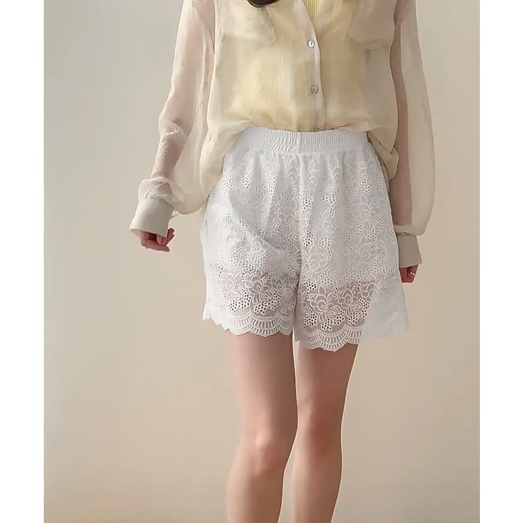 花柄レース ペチコートパンツ レディース | SUNSHINE CLOSET | 詳細画像9 