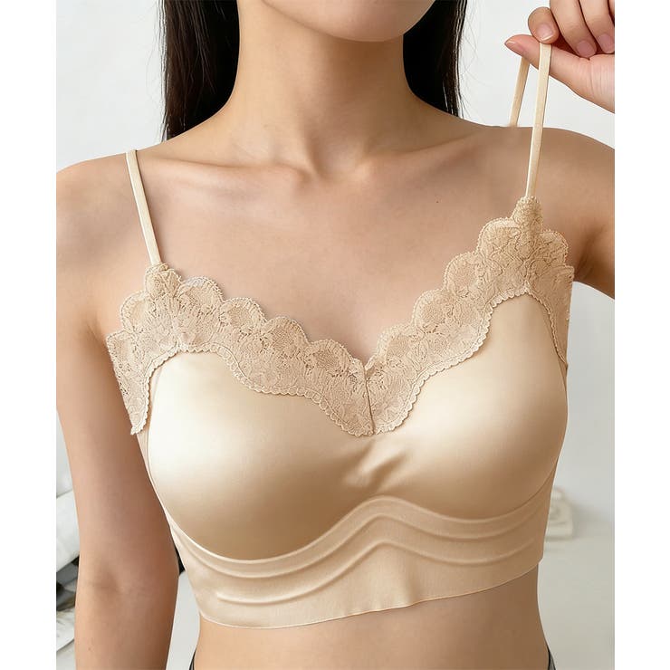 シームレスブラジャー ノンワイヤー レースブラトップ | SUNSHINE CLOSET | 詳細画像11 