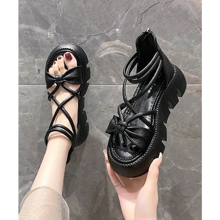 ストラップサンダル レディース軽量厚底靴 | SUNSHINE CLOSET | 詳細画像4 