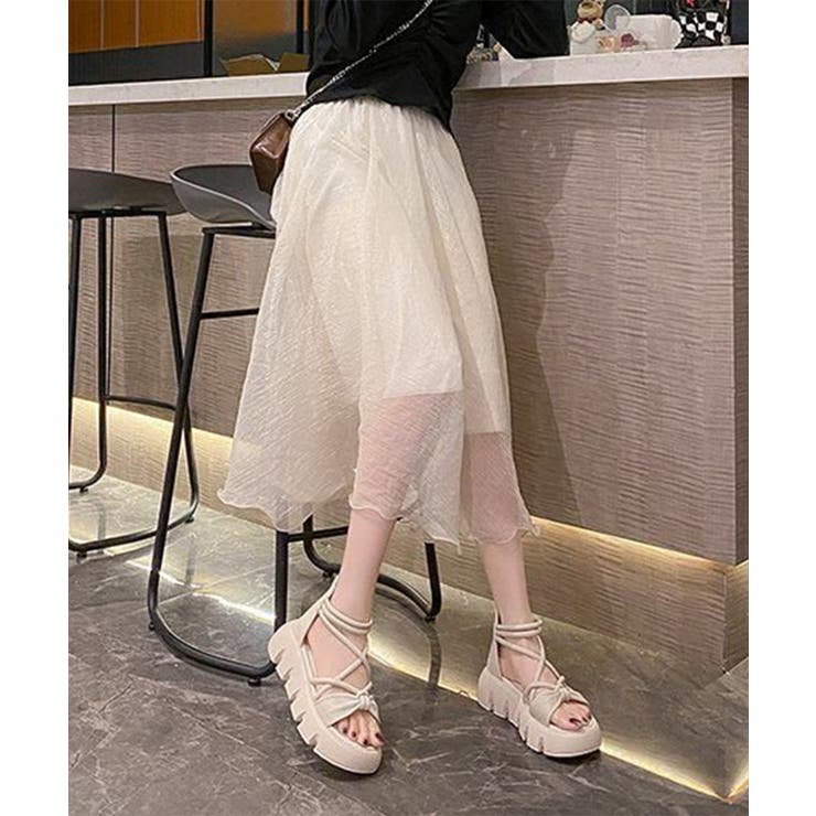 ストラップサンダル レディース軽量厚底靴 | SUNSHINE CLOSET | 詳細画像9 