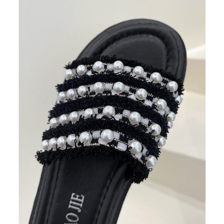 パールサンダル韓国 厚底サンダル疲れない | SUNSHINE CLOSET | 詳細画像19 