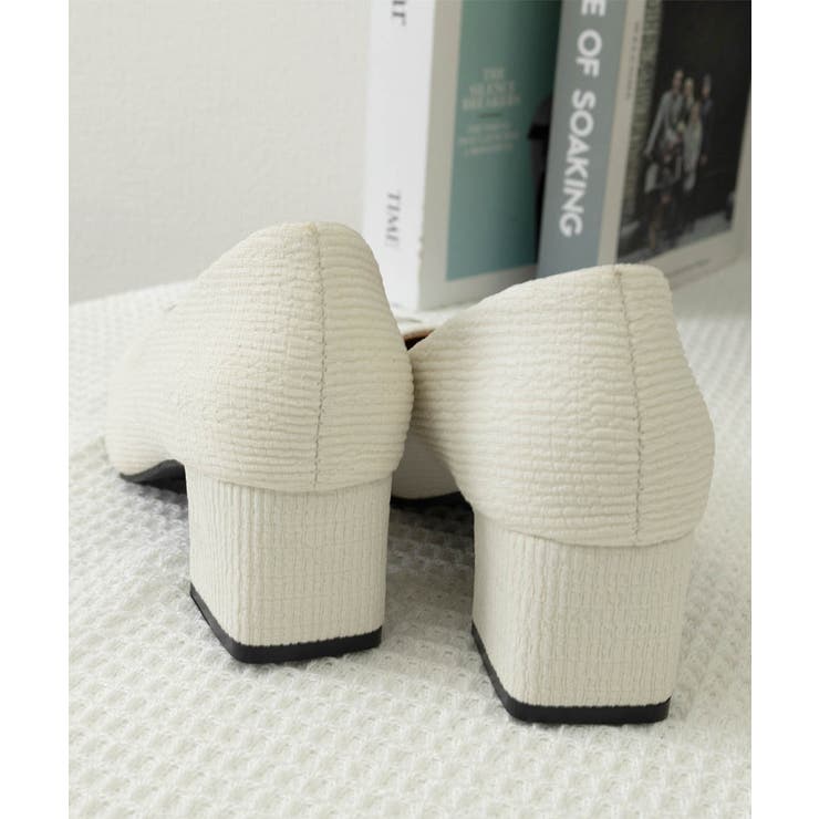 つま先切り替えパンプス配色ニットパンプス | SUNSHINE CLOSET | 詳細画像17 