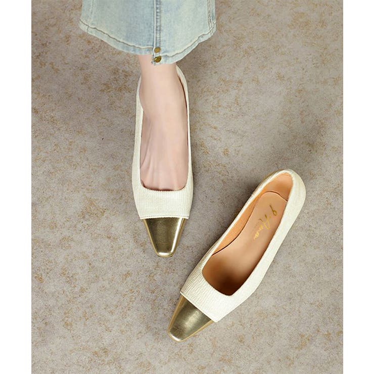 つま先切り替えパンプス配色ニットパンプス | SUNSHINE CLOSET | 詳細画像9 