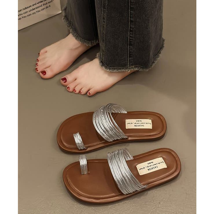 トングサンダル コードストラップサンダル | SUNSHINE CLOSET | 詳細画像10 