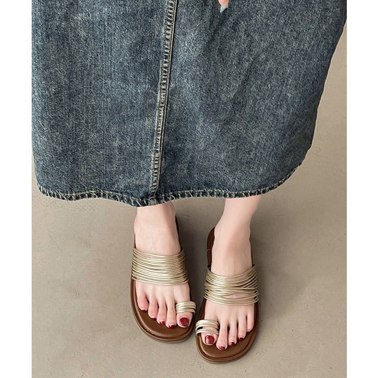 トングサンダル コードストラップサンダル | SUNSHINE CLOSET | 詳細画像15 