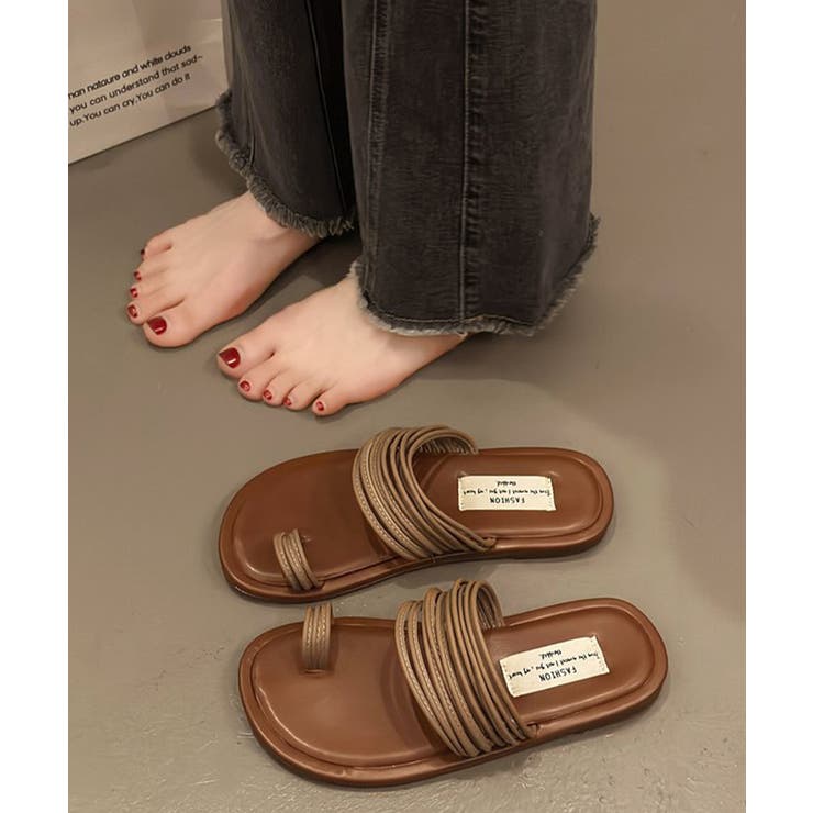 トングサンダル コードストラップサンダル | SUNSHINE CLOSET | 詳細画像17 