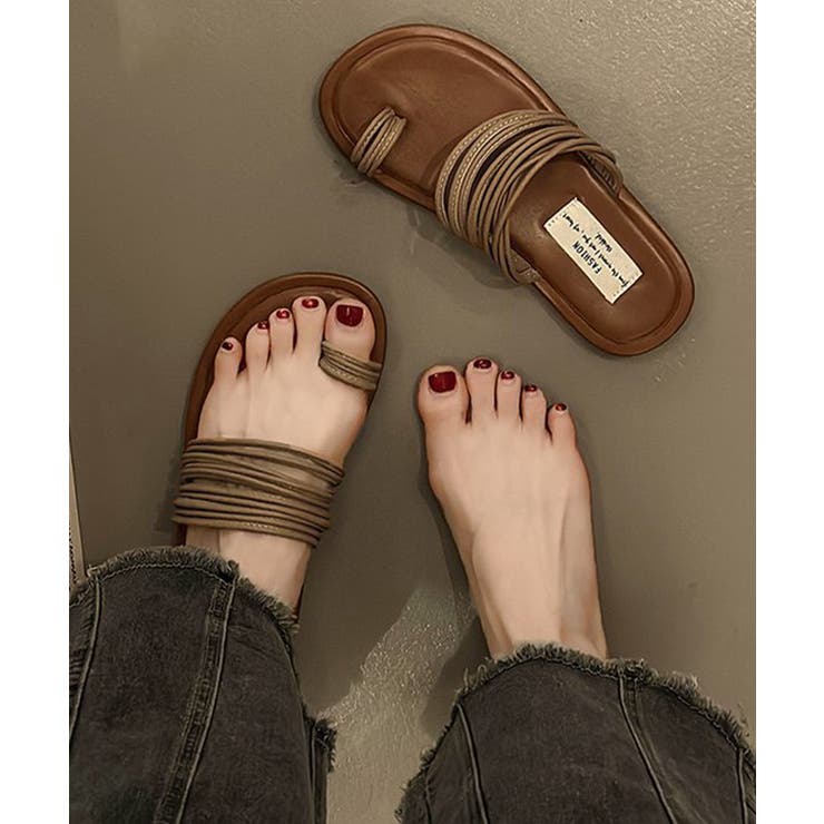 トングサンダル コードストラップサンダル | SUNSHINE CLOSET | 詳細画像18 