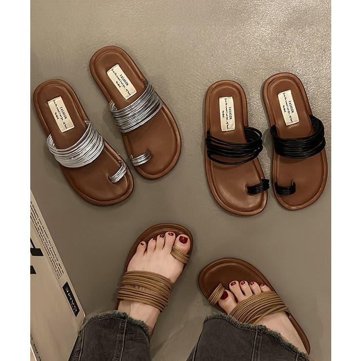 トングサンダル コードストラップサンダル | SUNSHINE CLOSET | 詳細画像19 