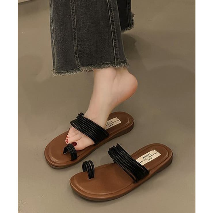 トングサンダル コードストラップサンダル | SUNSHINE CLOSET | 詳細画像3 