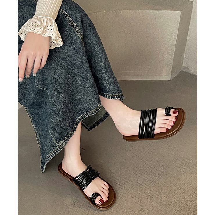 トングサンダル コードストラップサンダル | SUNSHINE CLOSET | 詳細画像5 