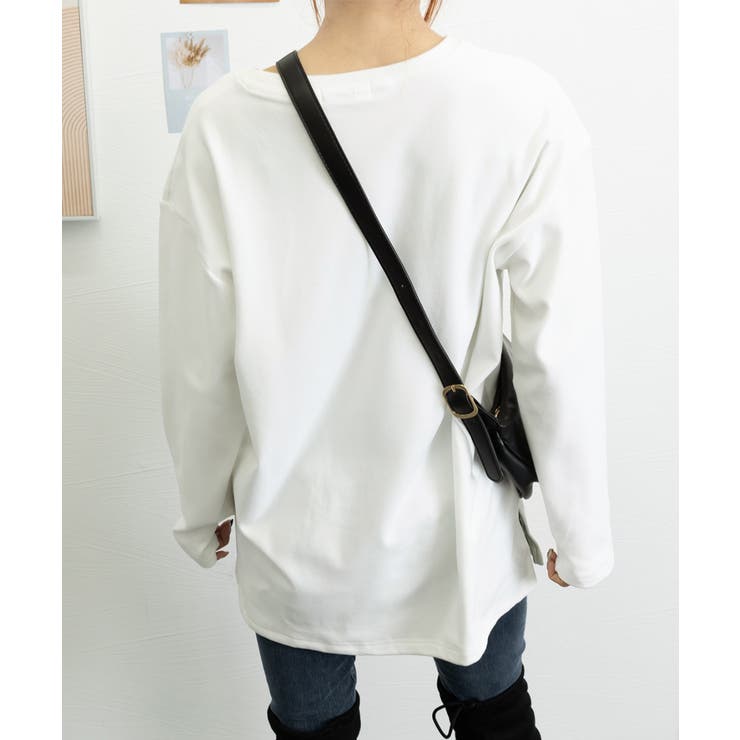 レディースロングtシャツ重ね着カットソー | SUNSHINE CLOSET | 詳細画像20 