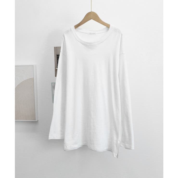 レディースロングtシャツ重ね着カットソー | SUNSHINE CLOSET | 詳細画像21 