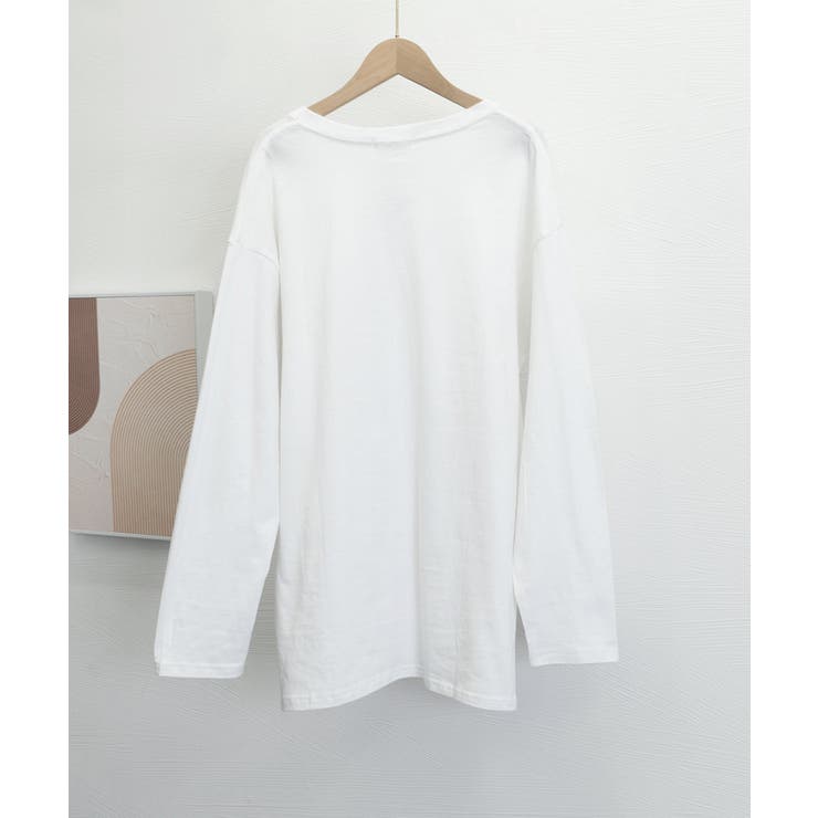 レディースロングtシャツ重ね着カットソー | SUNSHINE CLOSET | 詳細画像22 