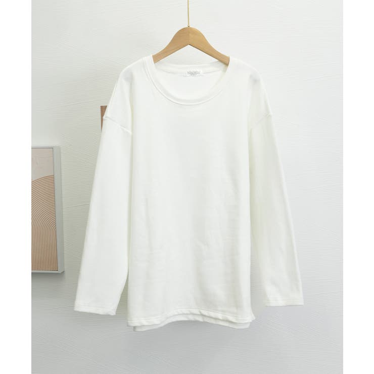 レディースロングtシャツ重ね着カットソー | SUNSHINE CLOSET | 詳細画像26 