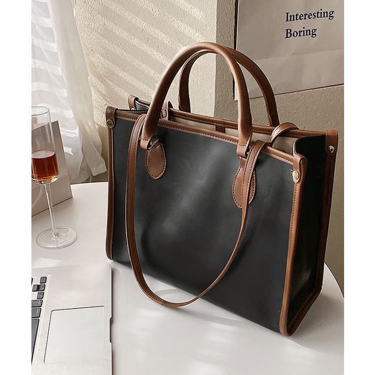 未使用／CHTY／HIGH-END LEATHER BAG／トートバッグ／まとめ トートバッグ レディース スクエアバッグ[品番：AGCW0005618