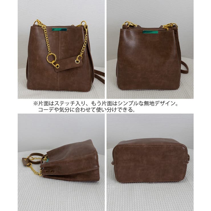 バケットバッグレディースショルダーバッグ | SUNSHINE CLOSET | 詳細画像14 