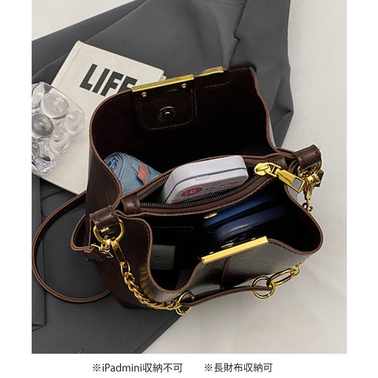 バケットバッグレディースショルダーバッグ | SUNSHINE CLOSET | 詳細画像4 