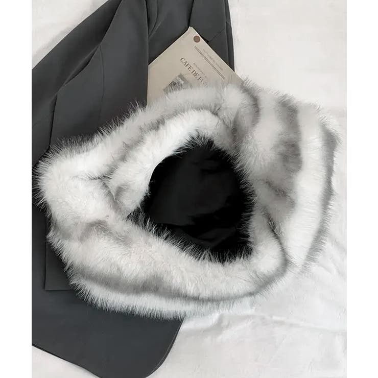 ハーフムーンファーショルダートートバッグ | SUNSHINE CLOSET | 詳細画像20 