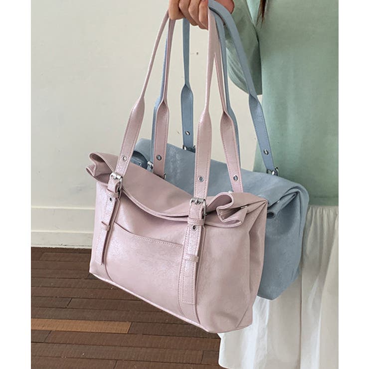 レディース 大容量肩掛けバッグ ソフトレザー通勤通学ショルダーバッグ | SUNSHINE CLOSET | 詳細画像11 