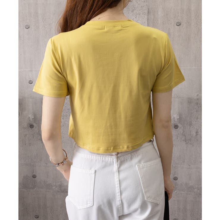 ウエストタックtシャツレディース カジュアルトップス春夏 シンプルカットソー無地 | SUNSHINE CLOSET | 詳細画像17 
